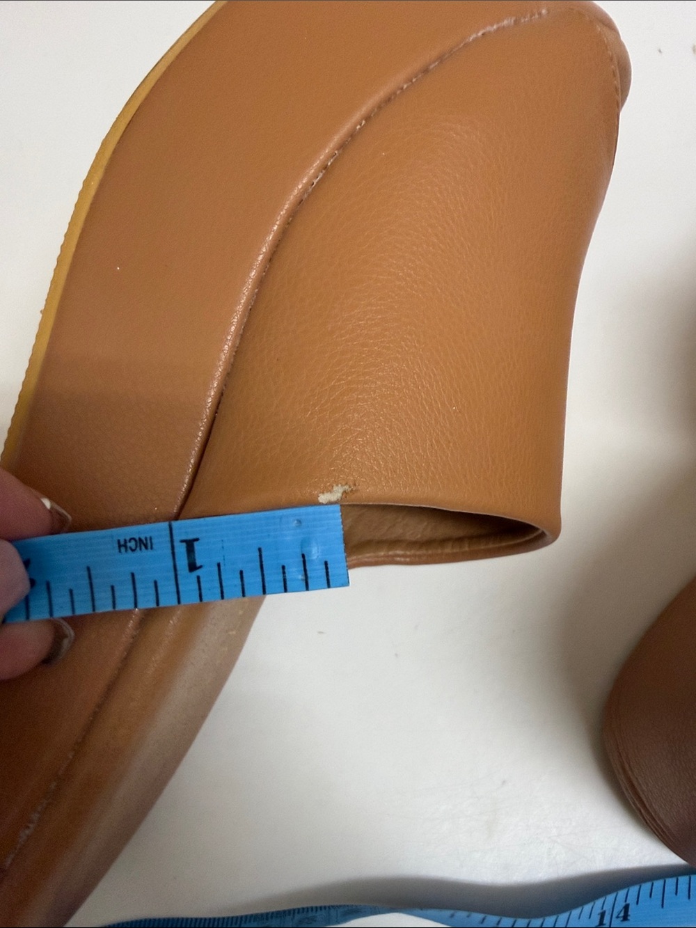 Matisse Anthropologie Women’s Tan Platform Slide Sandals - Picture 10 of 10